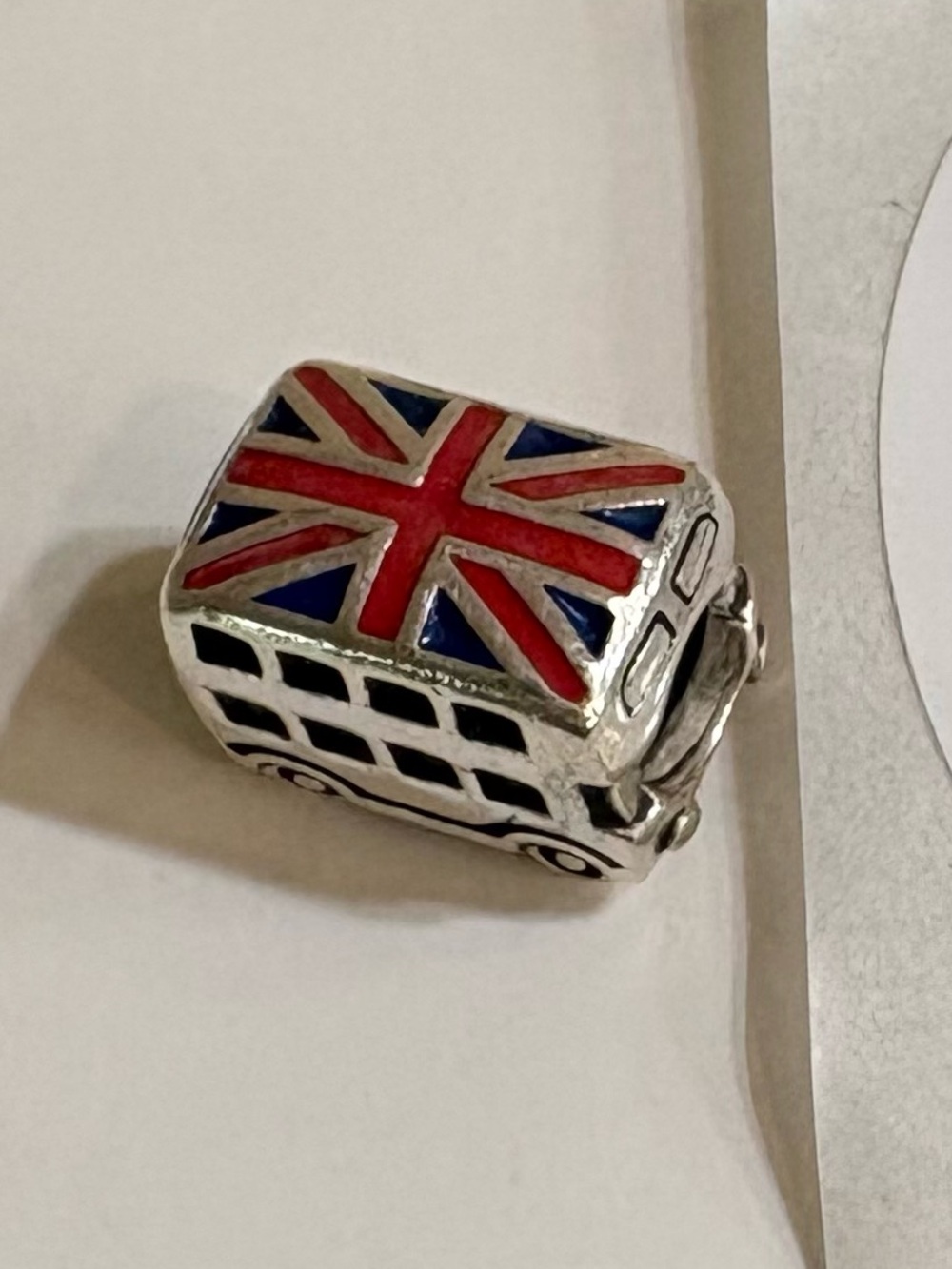 Pandora Double-Decker Bus Charm